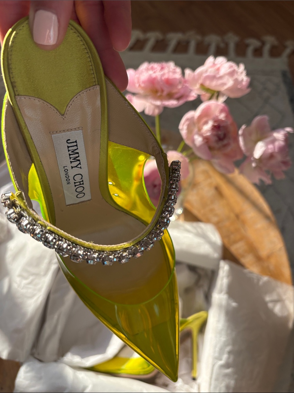 Jimmy Choo bing mule